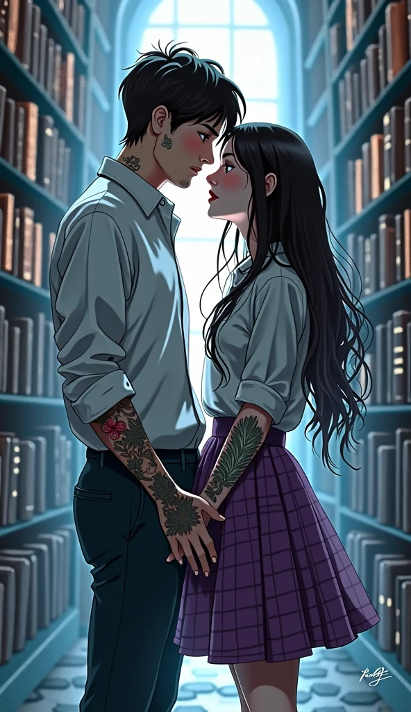 score_9, score_8_up, score_7_up, 1girl, 1boy, athletic body, highest pleasure, braid, magestic, library, grabbing, excellent, hard fucking on the table, vaginally penetrated, experience,