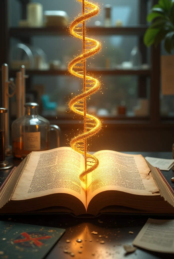 Create an animated book of medicines and around it something that impacts Add a prism aura And let medicines come out of the pages Hands holding the book