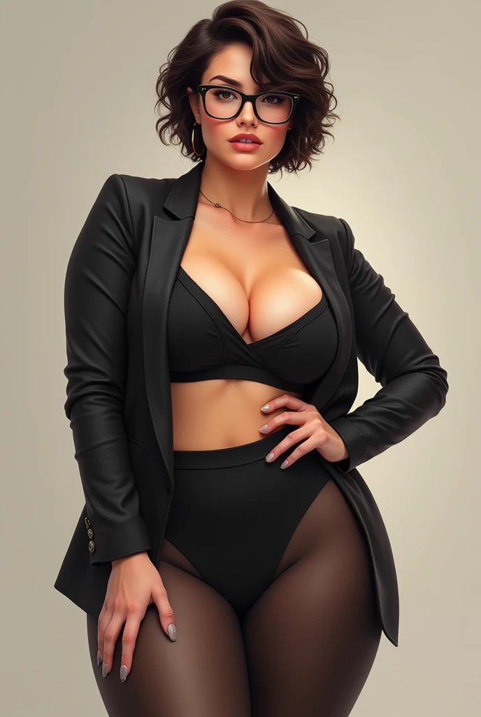((FULL PHOTO)) of 50yo MATURE MILF MODEL Aishwarya Rai Bachchan, black jeans micro hot pants with red open shirt, ((thigh high boots)), ((bob cut hair)), bright sunny day scene, mature athletic curvy milf body, posing in barn, mature hourglass milf figure, perfect breasts, looking straight at camera, soft volumetric lights, intricate details, (ArtStation:1.2)