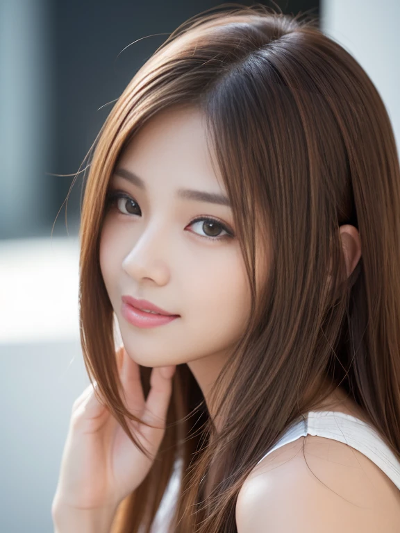 (From below:1.5),1girl in,(Leaning forward:1.3),Light Brown Fringe Longhair、Braided hair、disheveled hair、Light brown eyes、(dignified expression)、(Colorful micro bikini),white shirt、(cleavage cutout),(Open Shirt),(爆乳)、Emphasize the valley、morning、hotels room、It's Morning, Awaken、(Photorealsitic)、(intricate detailes:1.2)、(masterpiece、:1.3)、(top-quality:1.4)、(超A high resolution:1.2)、超A high resolution、(A detailed eye)、(detailed facial features)、(selfee:1.2)