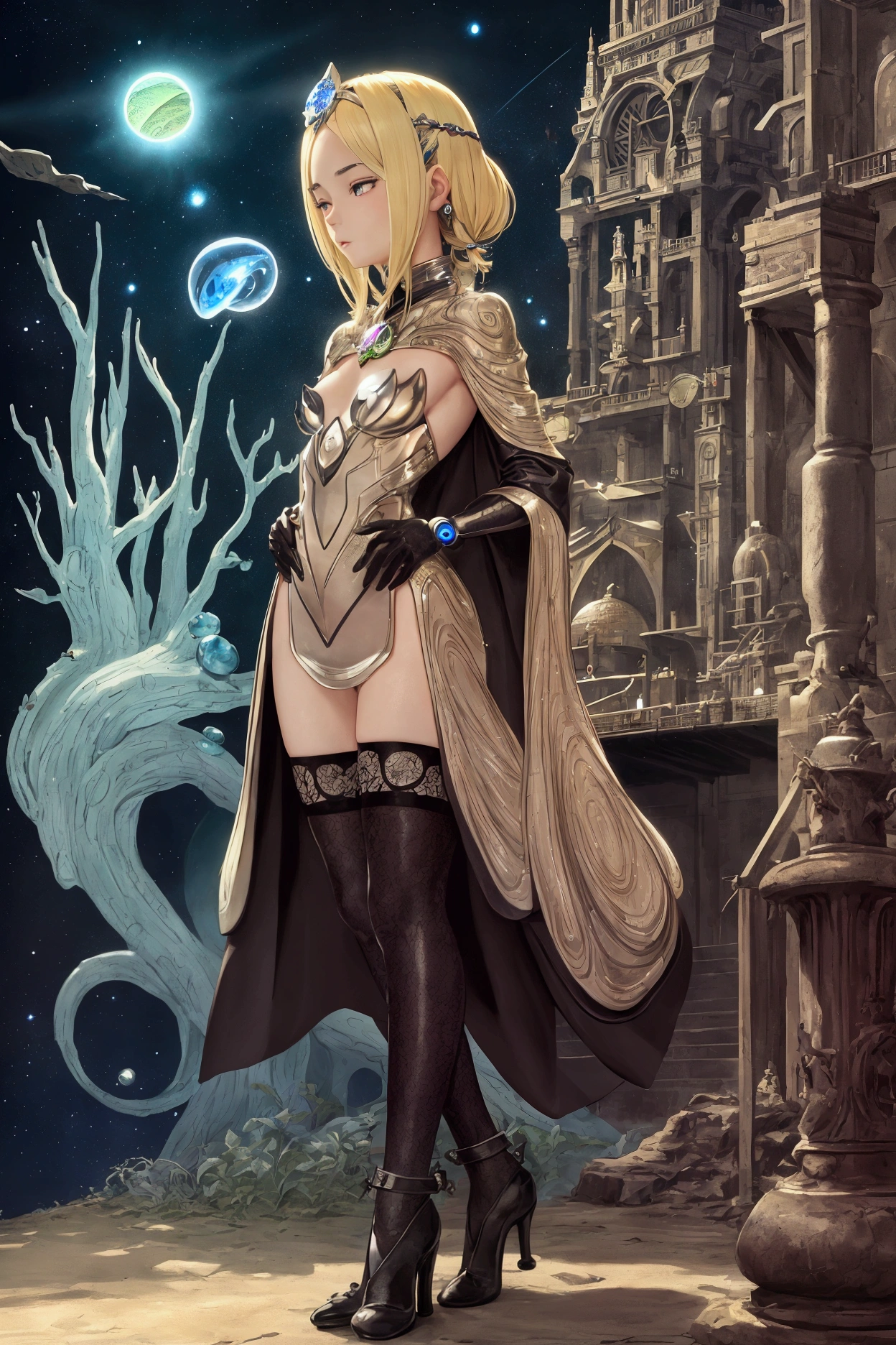 A gorgeous woman with a spider belly,The upper body is a delicate body with pale skin,Not a single wisp,Plump spherical fat exposed,Looks gorgeous。Under the navel right now,It is a bloated and fat spider body,Eight iron-brazing spider legs easily plunge into the floor tiles、Walls。