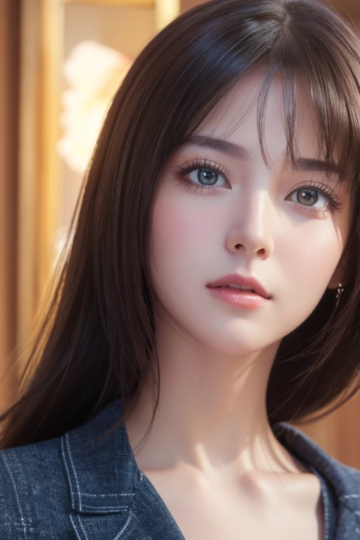 ((Highest quality)),(超High resolution),(Very detailed),(Detailed Description),((The best CG)),(masterpiece),Ultra-detailed art、(Highest quality、8k、32K、masterpiece)、(Realistic)、(Realistic:1.2)、(High resolution)、Very detailed、Very beautiful face and eyes、1 female、((:1.3))、Tight waist、Delicate body、(Highest quality、Attention to detail、More on rich skin)、(Highest quality、8k、Oil paints:1.2)、Very detailed、(Realistic、Realistic:1.37)、Bright colors、