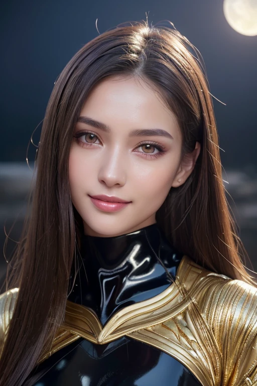 Latex bodysuit、Knee-high boots、Huge 、Long brown hair、Shiny, Oily skin、Glowing Skin、Indoor competition pool、White skin、Kimono beauty, Body Portrait, 8k, Narrow and beautiful eyes, Dindal effect, masterpiece, 最high quality, high quality, High resolution, Very detailed photos, (Natural skin texture, Fine skin, Hyperrealism, Ultra Sharpness) , Skin with attention to detail, (Very fine, Fine skin texture, Intricate details, Beautiful Face, (Realistic Face), Realistic eyes, Beautiful and detailed eyes, Realistic Skin, Beautiful Skin, surreal, Very detailed, Golden Ratio, Smiling Eyes, ((Night moonlight background) )), Body Portrait, Sexy body, glamorous, Shiny Bodysuit,
Wet,