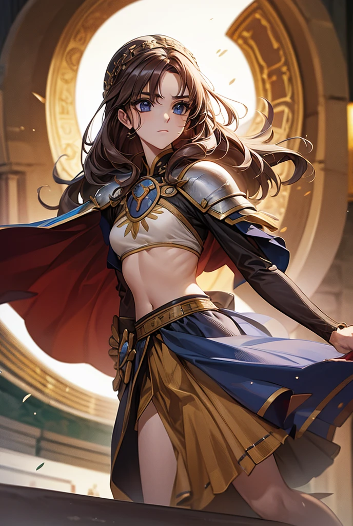 
Masterpiece, Best Quality, Detail, a beautiful gladiator small breasts long hair she fights with sword and shield in a Colosseum 