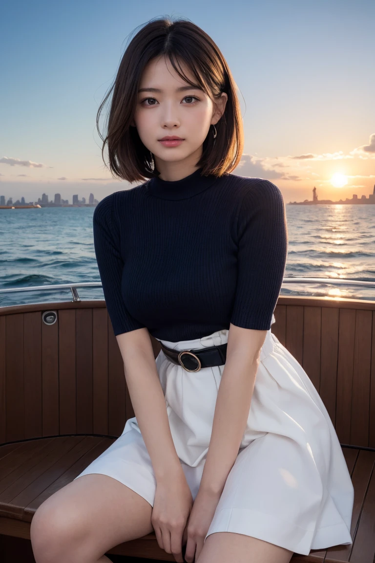 (Rim Light、Cute hair tied up、Woman riding a gondola in Venice、Woman toasting with a red Venetian glass:1.4).Woman in a gondola in Venice、Light brown hair、Elegant hairstyle、Blue Eyed Woman、A woman with a cute upward gaze、When the sky gets dark、When the sun goes down the sky turns red、Tight clothing that shows your body lines、、Elegant summer knitwear、Elegant summer sweater、Leather Belt、Short skirt、Dress elegantly着こなす、Luxury Bagedium Shorthair:1.4））、The sun shines on her、Light brown hair、Light brown hair、The sky was dyed red、There are clouds、private's cute、彼女のAmple breastsは服の上からでも明らかです.、輝く太陽はとてもbeautiful、Dusk is approaching、Lens flare、I can see the sunset、（（Sunlight reflecting off the ocean、Ocean View、The sun shines on the sea、&#39;beautiful.、Small earrings、private&#39;evening、Birds are also flying、、Brown Hair Color、Tying up hair、The woman is on the right:1.4））、Luxury Leather Belts、Shiny clothes、Light beige hair color、Background Blur、Braid only the front hair、Light brown hair、｛｛Cowgirl Shot｝｝、（（Close-up shot from the waist up、Ample breasts:1.4））、にっこりsmile、Silk clothing、服からでも分かるAmple breasts、Braid only the front hair、Cowboy Shot、Gorgeous white collared silk shirt and brown skirt、Dress elegantly、Luxury Bags、素敵なsmile、（（Ample breasts））、Full body photo、ring、Short skirt、Tuck your hair behind one ear、Silver Necklace、smile、 Elegant ponytail、Caustics、Highly detailed photos、Very beautiful and ideal short hair、Super no makeup、(8k、RAW Photos、Highest quality、masterpiece:1.2)、(Realistic、Realistic)、1 girl、((Medium Short Hair、Looking into the camera:1.4))、Hair blowing in the wind
