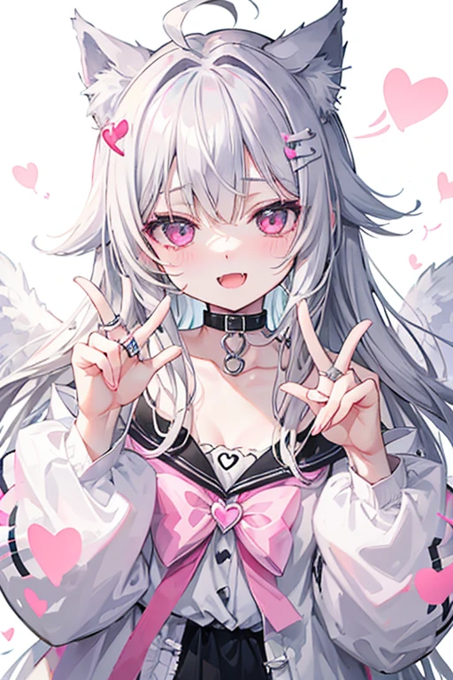 chibi character,Angel motif,(brush),((cute,kawaii,wonderland)),((pastel color)),((Cute assortment)),(A big smile with an open mouth),((hand heart:1.1)),((Angel Ring:1.3)),Shiny hair,(Natural Color),((Angel:1.2)),(Fairytale:1.25),nsfw.