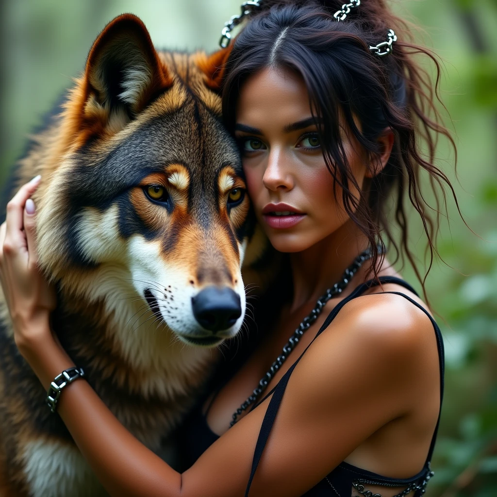woman having sex with werewolf