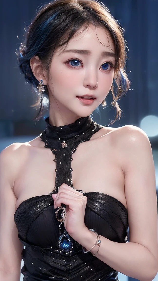 photorealism 16K realism, (Hyper-realistic proportional body, anatomically correct:1.3), ((ultra-fine digital art)), ((intricately detailed beautiful face)), (light pale complexion), BREAK, (small round head)),(high detailed realistic Super beautiful slim and sharp-face), (best highest detailed realistic black_eyes:1.28), ((super realistic sharp-eyes:1.2)), (tired and sleepy and satisfied:0.0), (close up of a woman's eyes), perfect round eyes, finely detailed pupils,BREAK,detailed lips:1.3,pink_makeup:1.22, (long_blue_eyeliner:1.28), (red_lipstick:1.35),((perfect dark_eyeshadows:1.4)), (super detailed professional makeup on eyes:1.3), (Detailed nose:1.2), (best high quality real texture skin:1.3), ((short hair red, ((bangs combed to the two side)), intricately details:1.35)), beautiful cheekbones, dramatic lighting, ((perfect composition)), pale skin, ((dry skin)), only 1 female, petticoats, ((high neckline)), (lace ultra details), (((detailed embroidery))), (Intricately detailed workmanship), ((unconventional skirt, transparent PVC in the shade of ORANGE:1.2)), ((Shiny ORANGE Transparent Holographic Full Bodysuit: 1.3)), cinematic light, detailed background of a large park with trees, dynamic pose, ((no decorations in the hair)), (dark shot:1.1), (firm normal full breasts), (((full body shot:1.3)))
