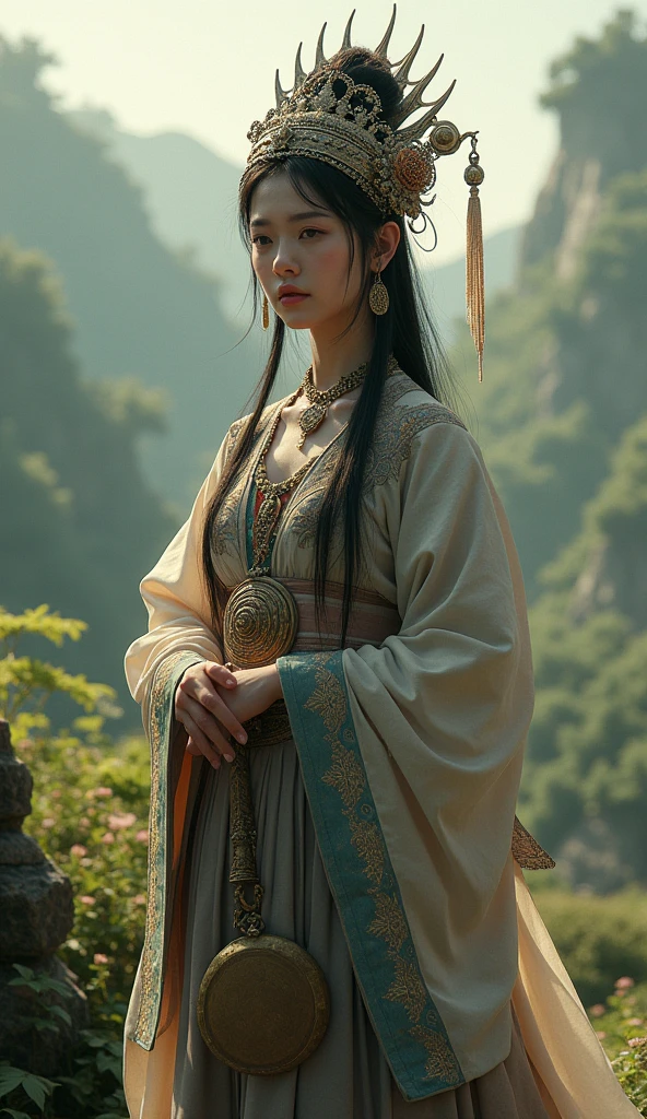 ((sfw: 1.4)), ((detailed face, professional photography)), ((sfw, (Ukraina embroidery smock dress:1.4), 1 Girl)), Ultra High Resolution, (Realistic: 1.4), RAW Photo, Best Quality, (Photorealistic Stick), Focus, Soft Light, ((15 years old)), ((Japanese)), (( (young face))), (surface), (depth of field), masterpiece, (realistic), woman, bangs, ((1 girl))