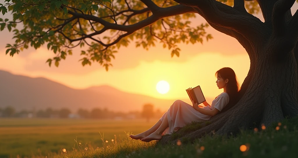 Create a striking, cinematic banner for an online bookstore with a ...