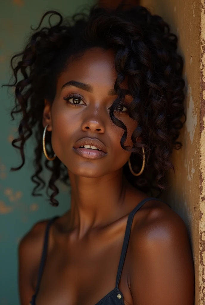 create a female harem full of beautiful African-American women.