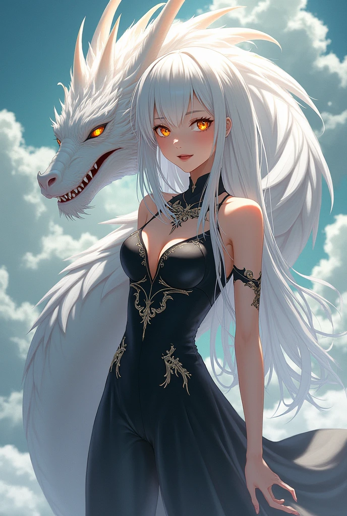 Highest quality, 4K, solo, (anime: 2.0), female, juvenile, with a Chinese dragon horn on the head, earrings on the ears, bracelet on the wrist, (metal ankle rings on the ankle: 0.8), ancient Chinese style, upper body, (bare shoulder: 0.8), long hair, (fair skin: 2.0), dance moves --auto