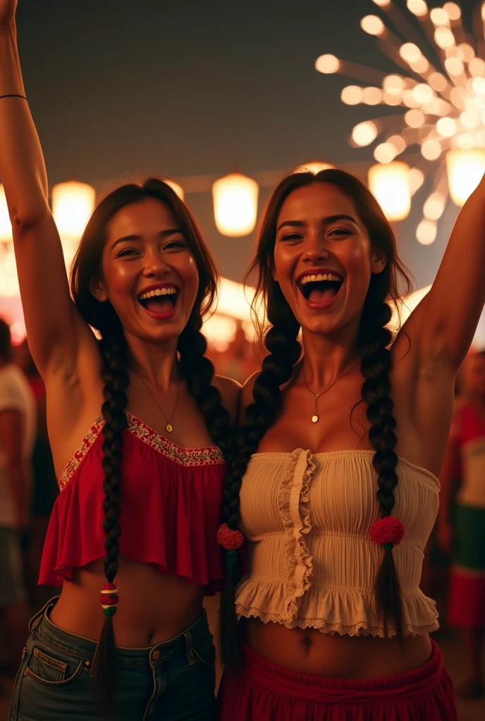 rodrigo lara dancing with her curupira daughter