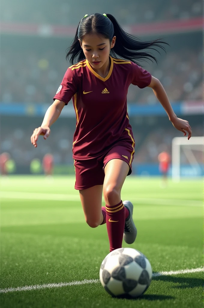 What was it like to be in the future? I'm brunette and I like playing soccer. My dream is to be a soccer player.