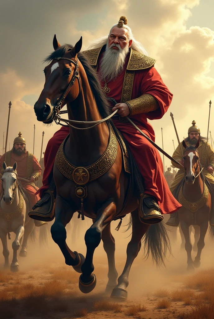 “Uncover the Triumph of Ain Jalut: Explore the War of Ain Jalut, where the Egyptian Mamluk forces, under the leadership of Sultan Qutuz, accomplished a remarkable victory against the formidable Mongol army of the Ilkhanate Empire, commanded by Hulagu Khan. Investigate how this pivotal battle shielded the Muslim world from the perilous Mongol invasion, preserving the integrity and security of the region.”