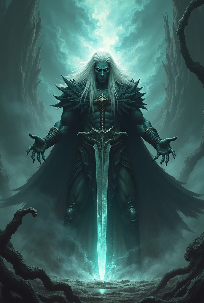 Dark fantasy Hans Frozen de frente