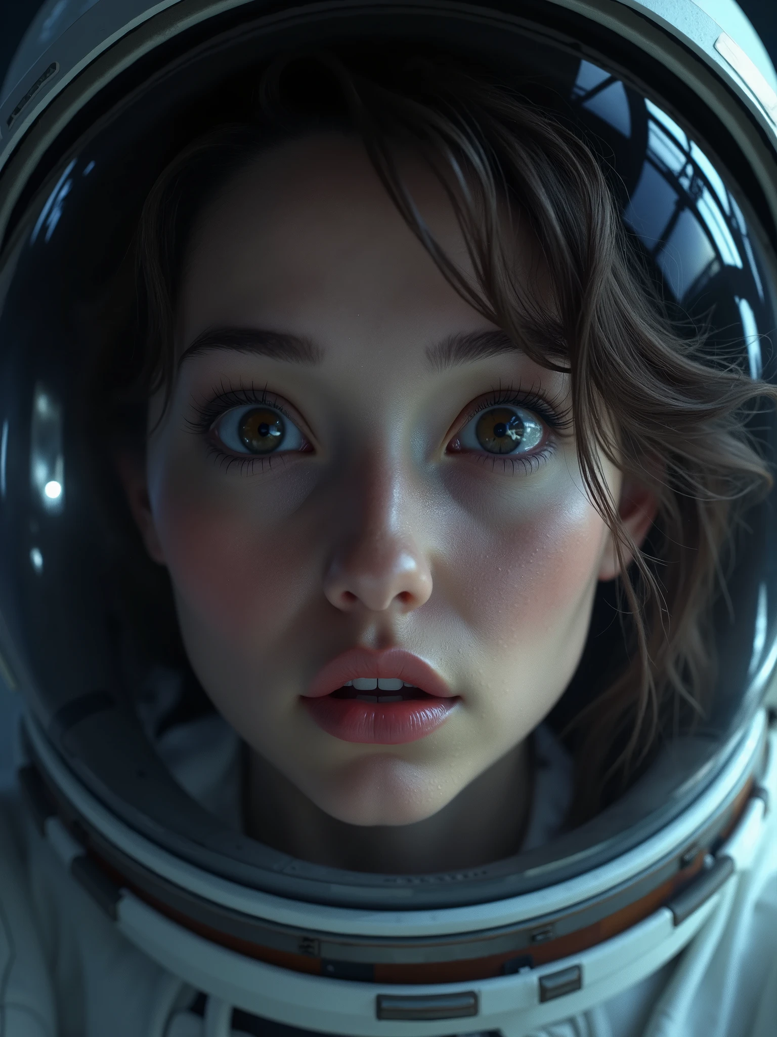 There is a little doll with helmet and helmet,Cute 3d rendering,little astronaut looking up,Portrait anime space cadet boy,Cute 3d anime boy rendering,cute detailed digital art,Male explorer mini cute boy,Stylized 3D rendering,3D Rendering Character Art 8K,lovely digital painting,Anime style 3D,Super detailed rendering,tmasterpiece,best qualtiy,high qulity,k hd,High-quality textures,High-quality shadows,high detal,realisticlying,cinematric light,Sideslit,lens flare glow,Ray traching,Sharp focus,adolable
