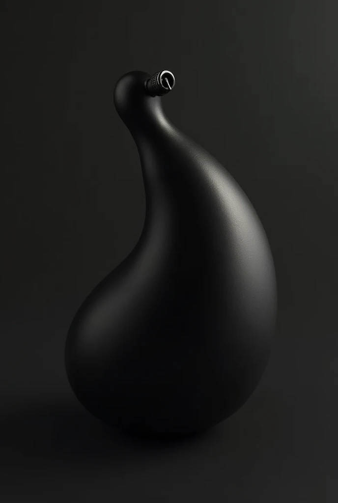 Erect black skin penis with hairy testicles
