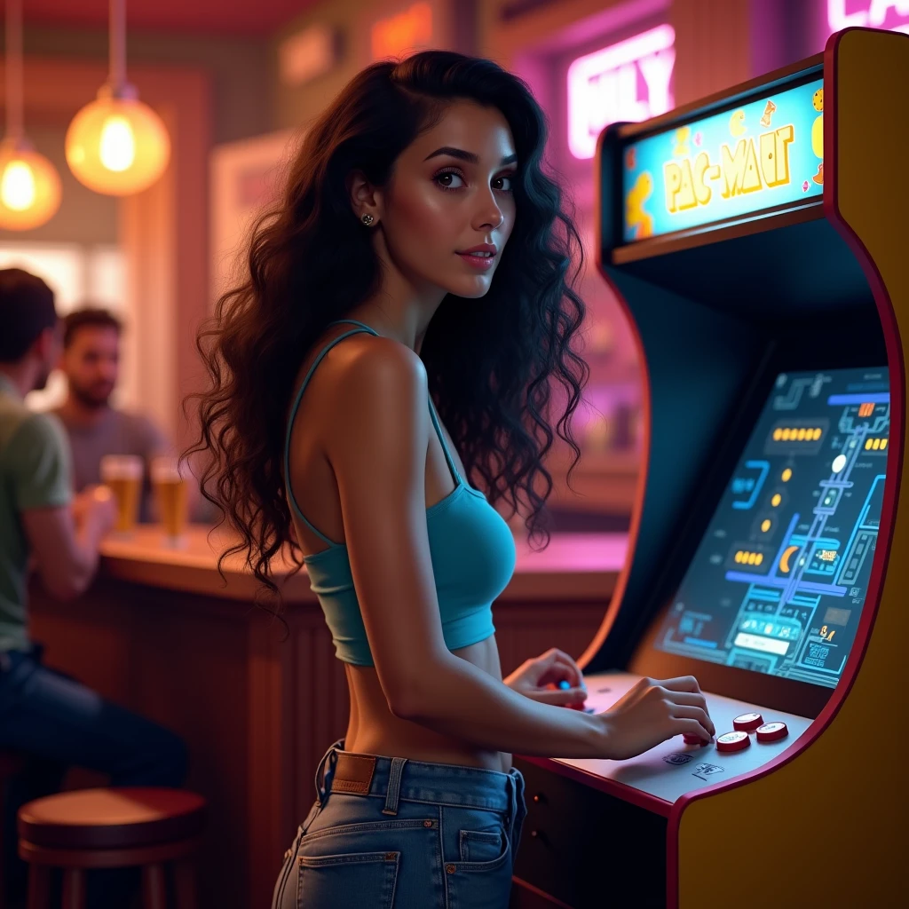 miami_vice_arcade_retreat,soft lighting,daytime,