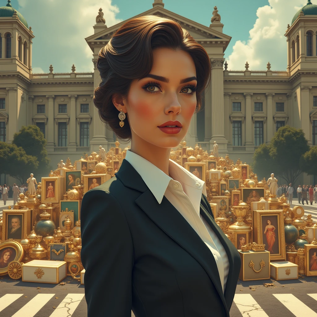 Model shooting style, (extremely detailed CG Unity 8k wallpaper), half-shot body photo of the most beautiful artwork in the world, stunning beautiful photo realistic available, super realistic super detailed photo, a beautiful girl as a female dancer complex dress, banquet, crowd, [slight smile],(Chateau de Versailles, Pisa Baptistery Of St. John background, Flowers,navel,crowd),(princess eyes, shining pupils),detailed symmetrical beautiful hazel eyes, detailed gorgeous face, highly detailed, Vibrant, professional majestic oil painting by Ed Blinkey, Atey Ghailan, Studio Ghibli, Jeremy Mann, Greg Manchess, Antonio Moro, ArtStation Trends, CGSociety Trends, Complex, High Detail, Sharp Focus, Dramatic, Realistic Painting Art, by Midjourney and Greg Written by Rutkowski