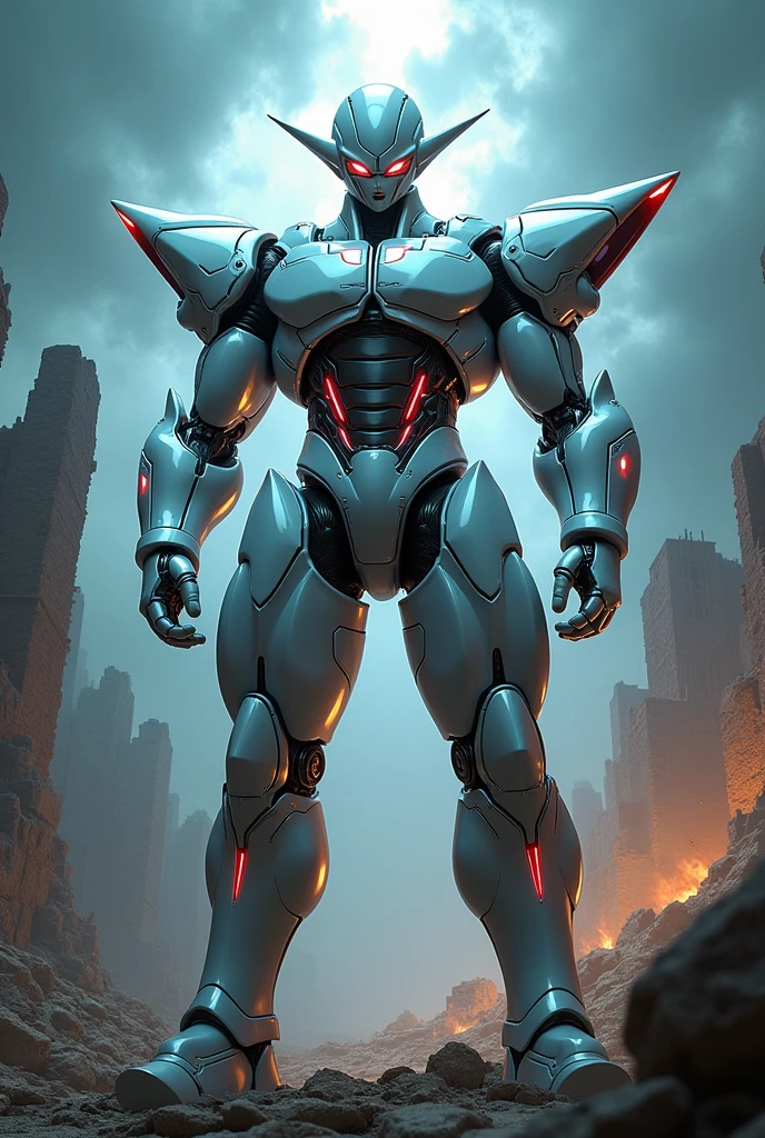 3d render of a highly detailed [Batman|Cyborg] wearing cybernetics and intricate detail armor with armored plates, hdr, 8k, subsurface scattering, specular light, highres, octane render, ray traced