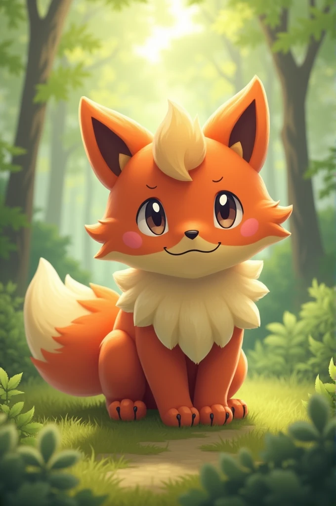 by Issac Levitan, by Rumiko Takahashi, by Ephraim Moses Lilien, by Hioshiru, by Glacierclear, solo chibi, (quadruped feral:1.4),   ((Flareon)) with ((dark yellow body)) and ((clear dark magenta eyes)) and ((white tuft)) and (light yellow fluffy tail), (detailed Flareon), ((detailed fluffy fur)), (full-length portrait, looking at viewer, three-quarter view, [low-angle view]:1.2), BREAK, (detailed background, depth of field, half body shadow, sunlight, ambient light on the body), (intricate:0.7), (high detail:1.2), (unreal engine:1.3), (sharp focus:1.1), [explicit content, questionable content], (masterpiece, best quality, 4k, 2k, shaded, absurd res), fire background