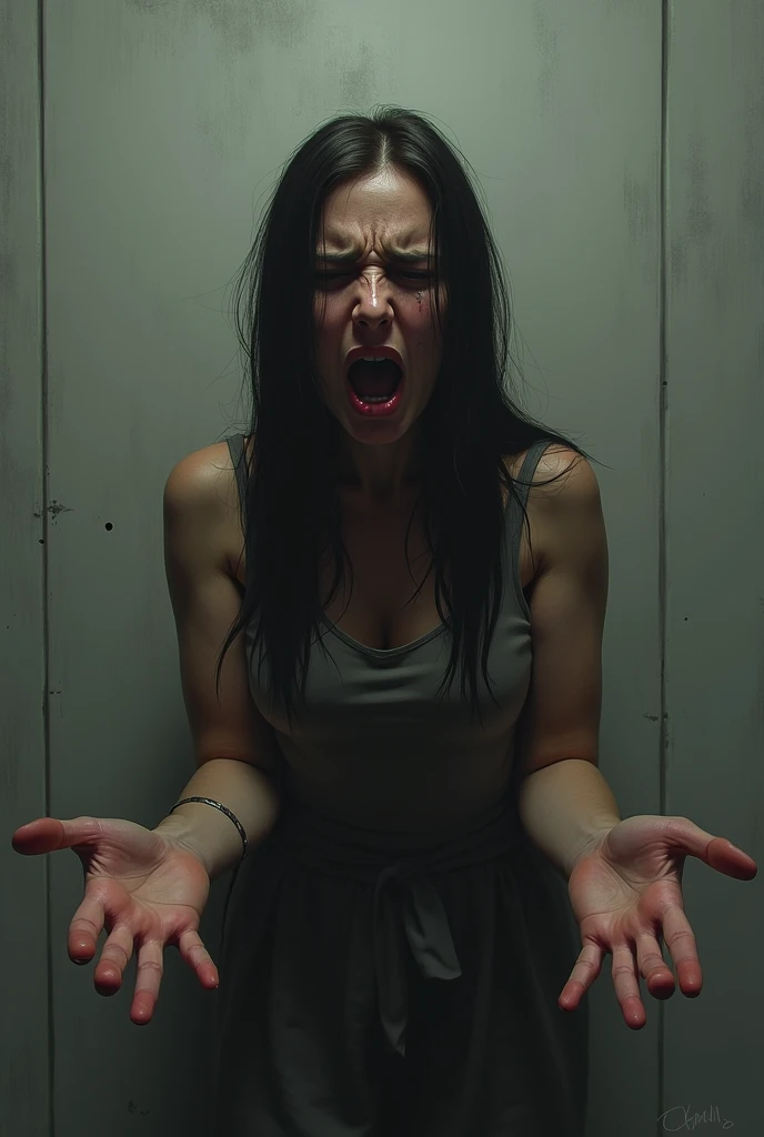 The executioner slits her throat The woman being executed is naked A woman with a pained expression I am only a translate agent There's a knife in my throat I can see her pussy Heavy bleeding Woman suffering with tongue out