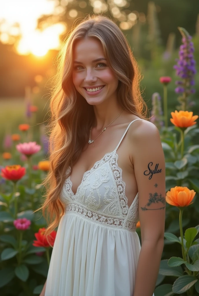 Woman without clothes