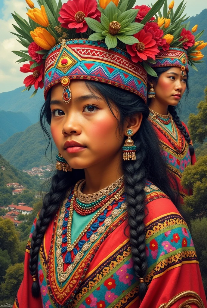 Philippines indigenous sketch easy