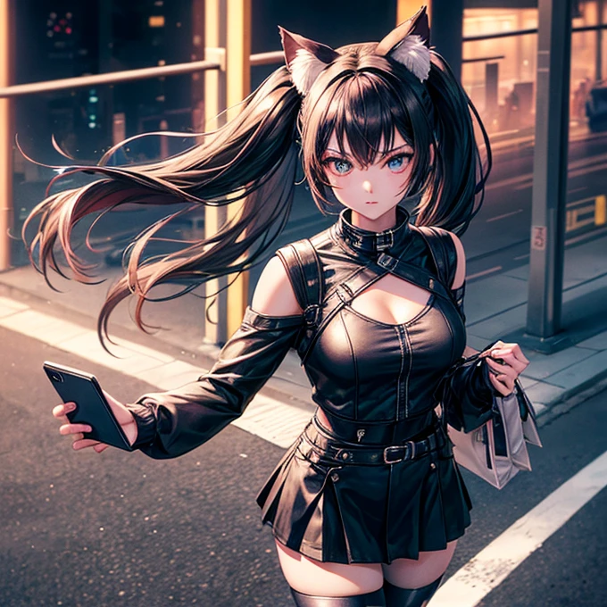melhor qualidade, melhor obra, renderizado, Retrato bautiful, bela Asuka Langley Soryu em lingerie transparente, Futuristic ripped bikini, roupa transparente, In a futuristic city, renderizado, menina anime, vampiro, com cabelos ruivos, vestido vermelho, olhos azuis, brilhante, Florpunk, samuraipunk, iridescente, bioluminescente, tatuagem punk, Hyper - Detalhado Vibrante Cinematic Raking Light, atordoante, Subsurface scattering, Ambient occlusion, chromatic aberration, 8k --auto