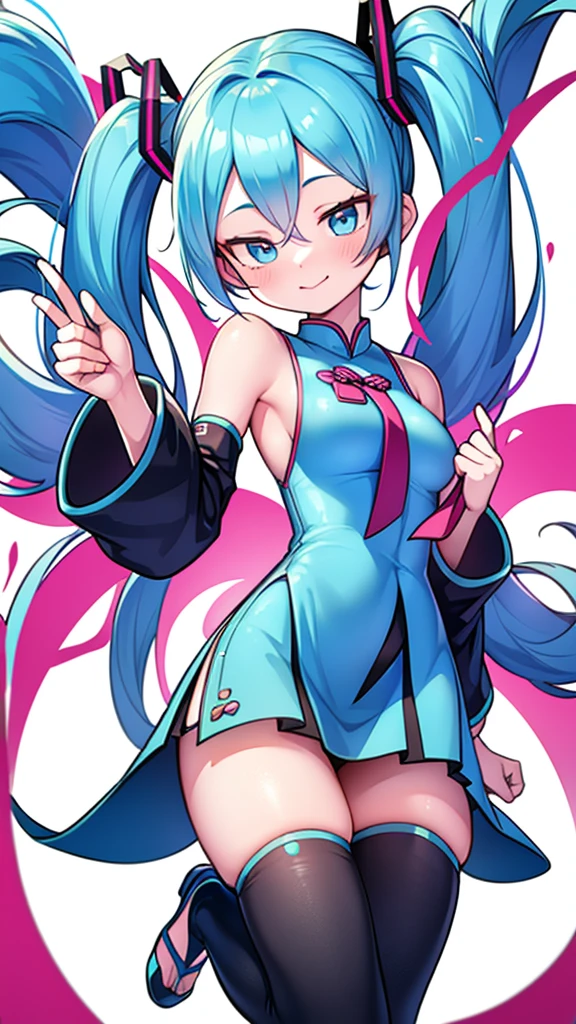 Big breasts Hatsune Miku,muscular female,skirt, musculous, Full body photography, Hyperrealistic