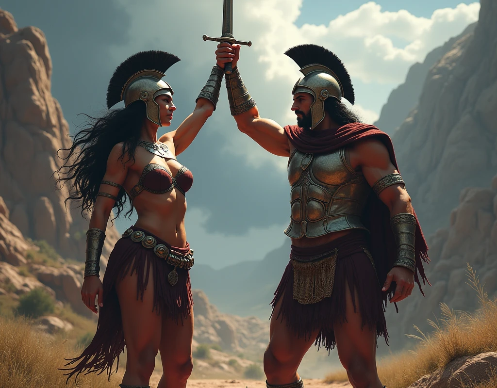 two beautiful blonde fighting each other in a gladiador's arena, naked, crowd cheering for them , detailed face, detailed face expressions, natural face expressions, face in detail, asymmetrical faced,(tall and slender body), fair and smooth skin, detailed hands, detailed fingers, masterpiece, cinematic lighting, physically based rendering, lens flare, award winning rendering, perfect rendering detail, 8K, realism, detailed background, everything in detail, cinematic shot, dynamic lighting, 75mm, Technicolor, Panavision, cinemascope, fine details, 8k, HDR, realism, realistic, key visual, film still, superb cinematic color grading, depth of field, ,midjourney,cat