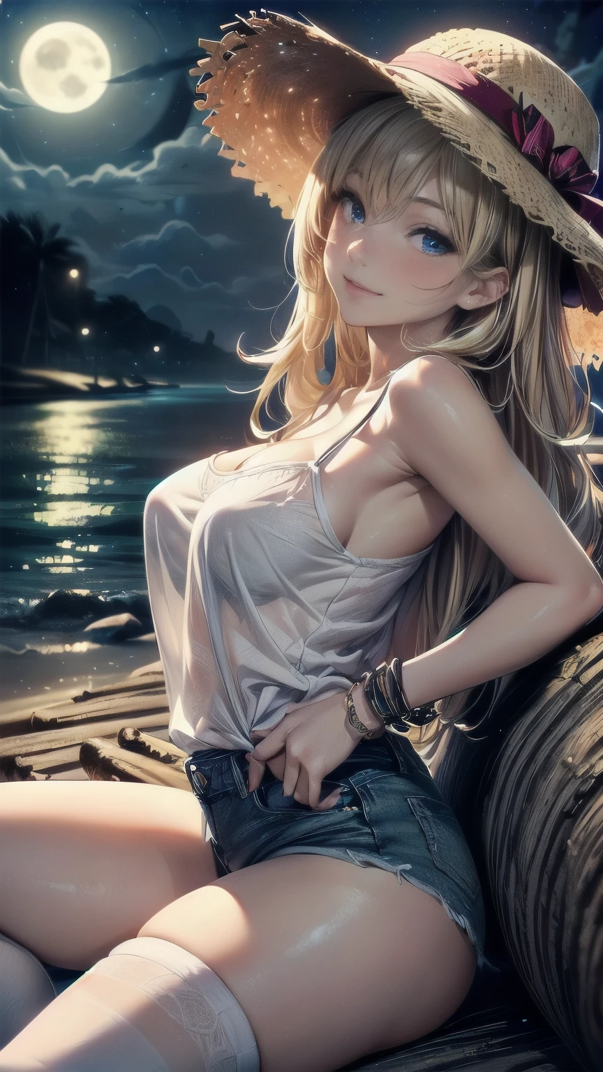 white shirt, black bra,