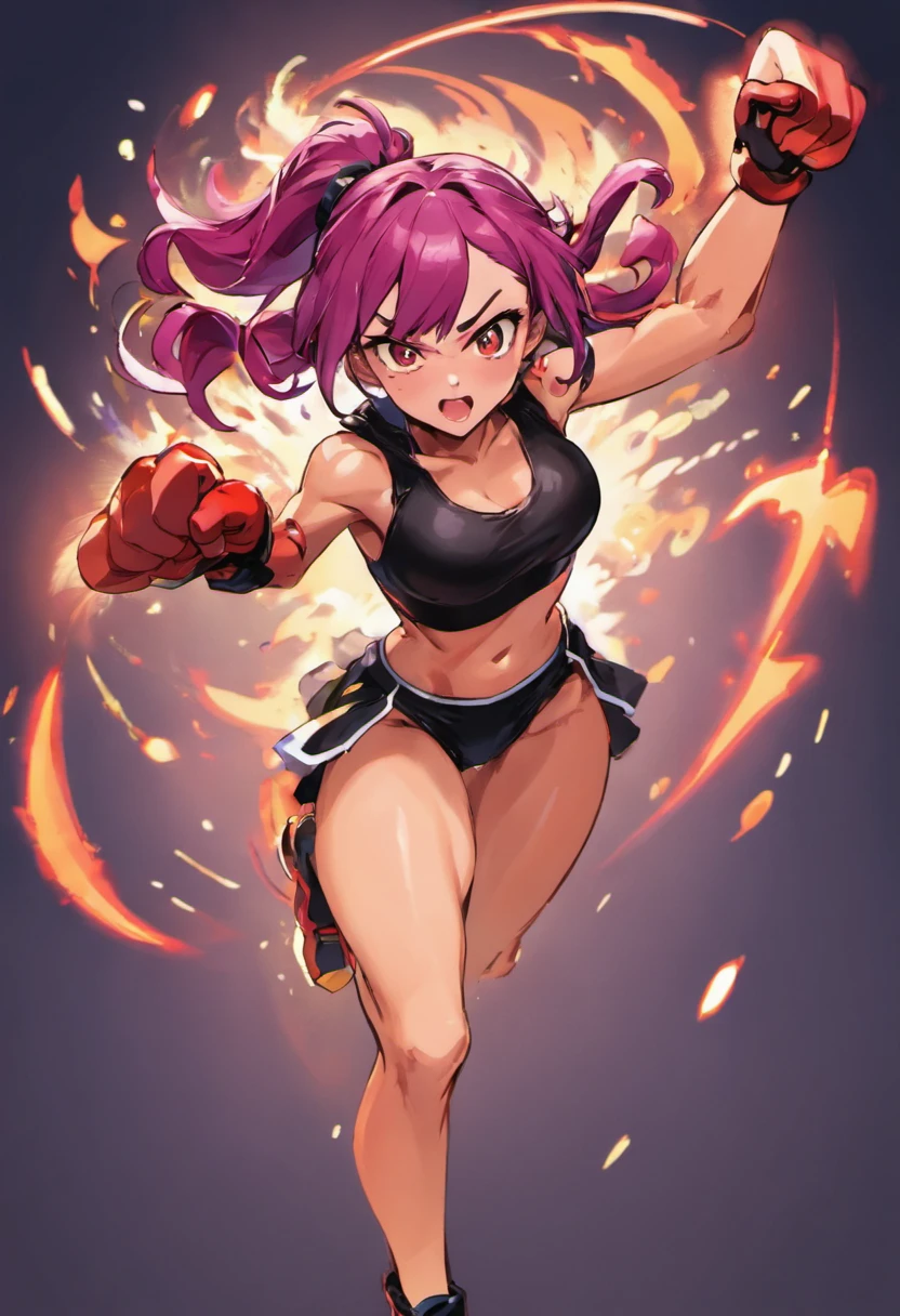 Beautuful Women、Spinning kick、Split abs