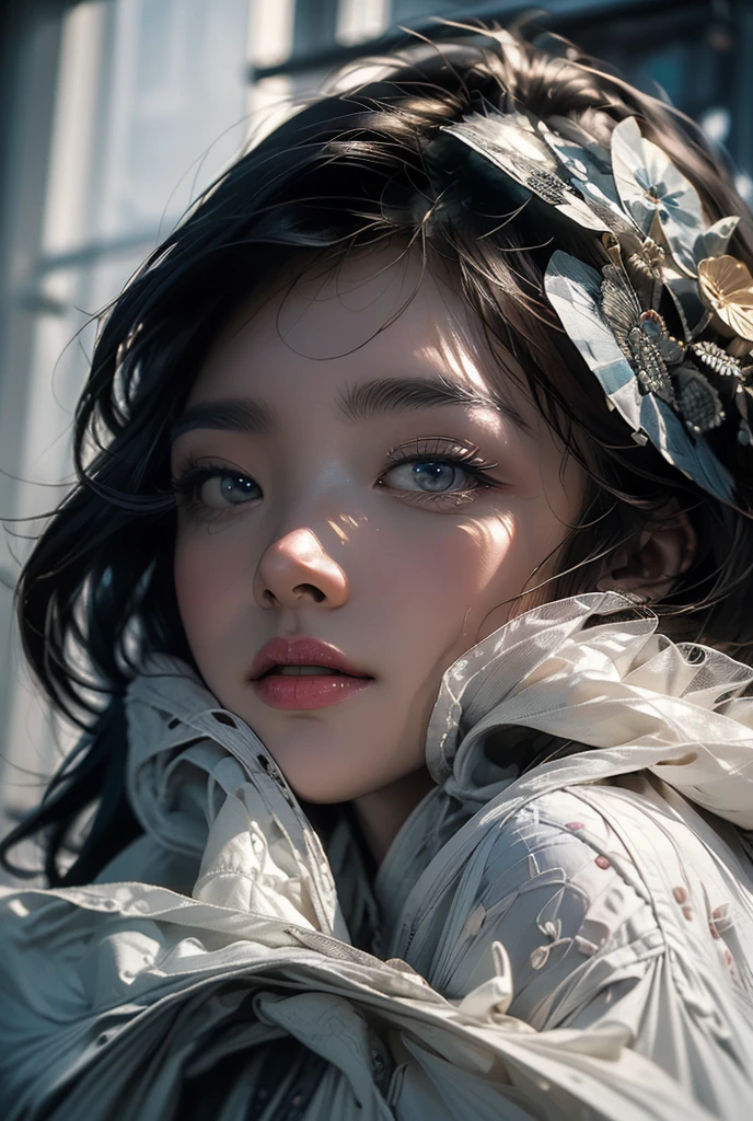 1 girl, beautiful detailed eyes, beautiful detailed lips, extremely detailed face, long eyelashes, long dark hair, , , white skin, full body shot, white background, natural lighting, professional DSLR camera, high quality, 4k, 8k, highres, masterpiece, ultra-detailed, realistic, photorealistic, HDR, UHD, studio lighting, ultra-fine painting, sharp focus, physically-based rendering, extreme detail description, professional, vivid colors, bokeh