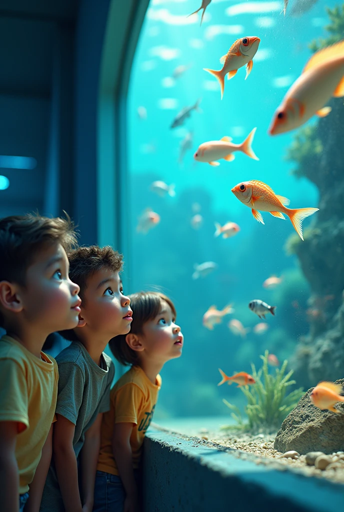 An underwater scene where fish fly and birds swim, in the style of Rene Magritte, A ??? watches in wonder from his bubble, High key lighting,Liquid Bismuth,Underwater cave,Close-up shot of the ??? amidst this surreal scene, Rendered by Alec Soth with unreal engine 5, Luminism, cinematic lighting, retina, textured skin, anatomically correct, best quality, award winning