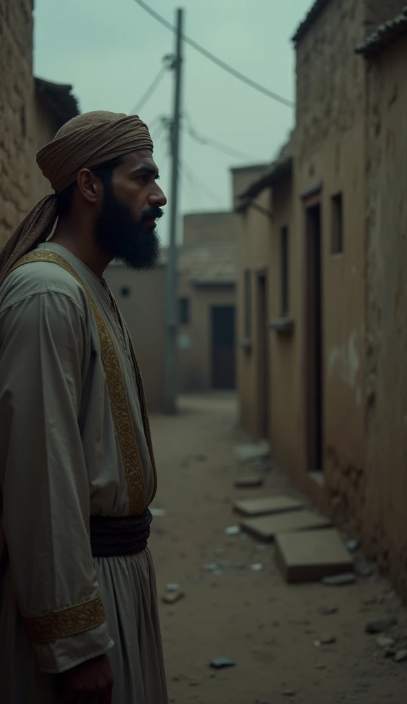 A muslim man is doing bad work that is against islam