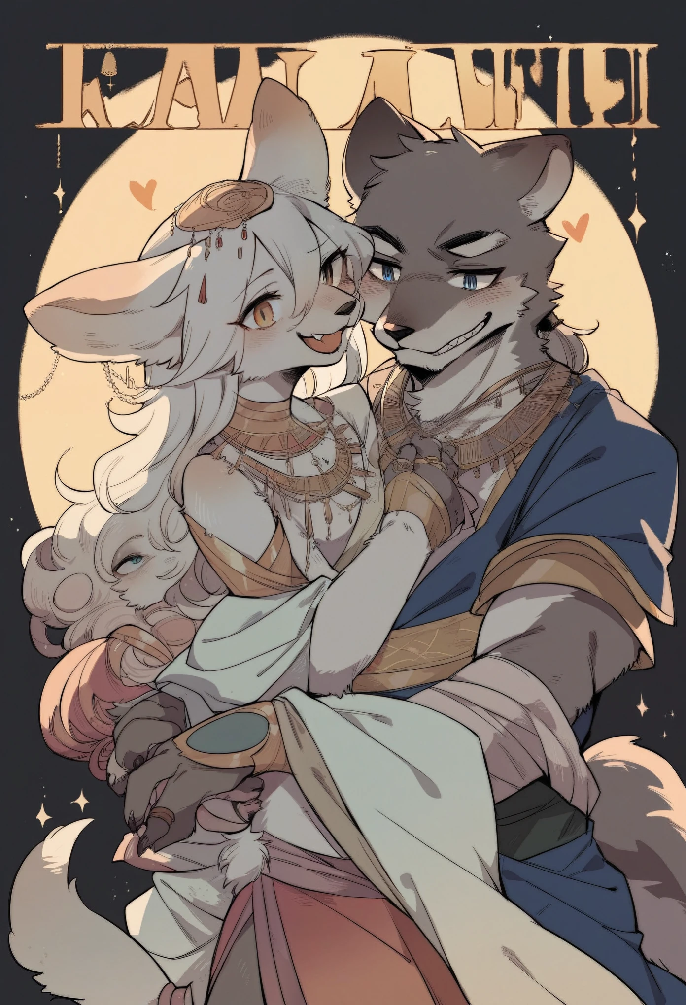 Hallucination, daydream , bokeh , Controlled by darkness, Kama Sutra , hairy fur rabbit couple