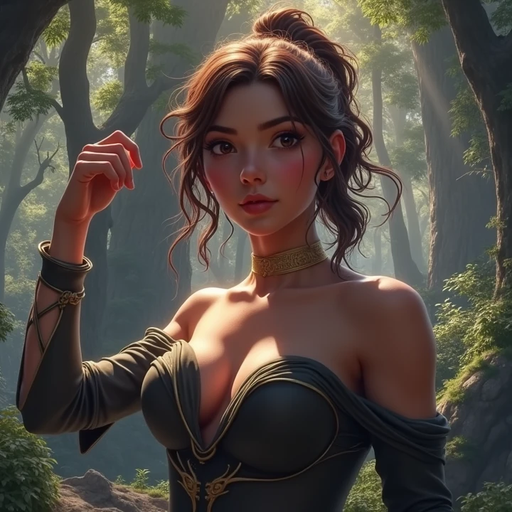 Rampart, forehead jewel,nose piercing, ,brown hair, solo, long hair, smiling, cowboy shot,
RampJS,jewelry,orange lingerie with white srtipes,cleavage,
tool shed, small room, science fiction,
(insanely detailed, beautiful detailed face, masterpiece, best quality)
<lora:Rampart-10v3:0.7>