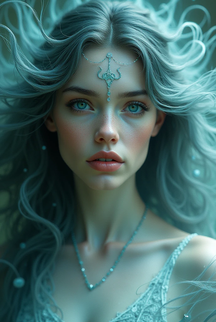 ((最高masterpiece,Ultra-high resolution, high resolution, 8k, Fractal Art,Octane, Fantastic,Aesthetic,Intricate details))
This is a realistic fantasy art piece featuring a realistic Goddess of Light, Fractal Artが美しい,A faint swirl of smoke, And the goddess with her beautiful Nordic features makes for an interesting composition.,A woman with a spiritual inspiration that seems to emerge from the depths of darkness,she face is expertly sculpted, Elegant and sophisticated features with perfect shading and realistic skin texture. she (Turquoise and crystal eyes) It's wonderful.、It is the focus of this image. (she eyes extremely detailed, Beautiful attention to detail, macro). she eyes feature intricate detailing with clearly defined irises and bright sclera. sheはクラシックな模様のロングドレスを着ている,Long sleeve,詳細で宝stoneで作られたドレス,soft lips are smooth and very puffy, sheの肌は淡い紅潮と華麗なクラシカルな模様で飾られている. she long gown is stunning and expensive, Made of pure flame and brilliant light,光の中できらめく華やかな宝stone. she billowing gown glitters from the flames and features a delicately and intricately embroidered bodice with wisps of flames running across it. Include fantasy elements such as bumps, stone, Fiery Iris, silk, And an interesting background. Include magical creatures such as birds and butterflies that give off a magical and mystical aura.. Lighting: Enhance your artwork with the latest lighting trends. camera: Use dynamic composition to create tension and excitement. Take inspiration from current masters of the fantasy genre, Including popular artists on Artstation and Midjourney. ((masterpiece))