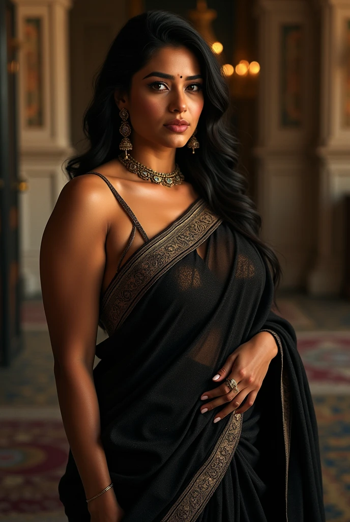 An Indian dark shaded milf
