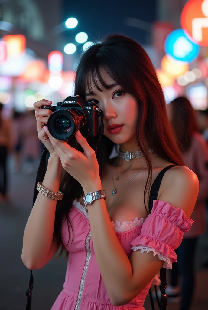 (selfie, top view: 1.4), (full of the body: 1.4), RAW UHD portrait photo of a 24-year-old blonde (blue-eyed woman) large breasts, (skirt), behind her is Alexander Nevsky Temple in Sofia, Bulgaria, (neckline), details (textures! , hair! , glitter, color!! , disadvantages: 1.1), glossy eyes with high detail (looking at the camera), SLR lighting, SLR camera, ultra-quality, sharpness, depth of field, film grain (center), Fujifilm XT3, crystal clear, frame center, beautiful face, sharp focus, bokeh (dimly lit), day, detailed skin pores, oily skin, sunburn, complex eye details, full body, large breasts
