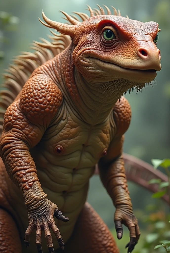 A BIG NAKED MONKEY