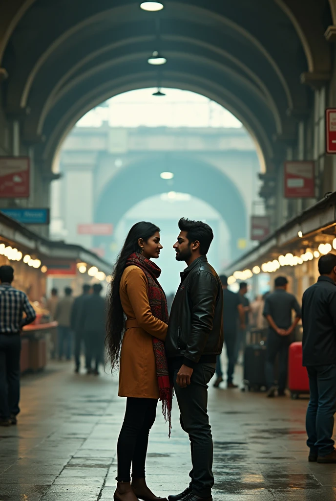 
 indian couples having with helmates  at night in mumbai and people's around walking