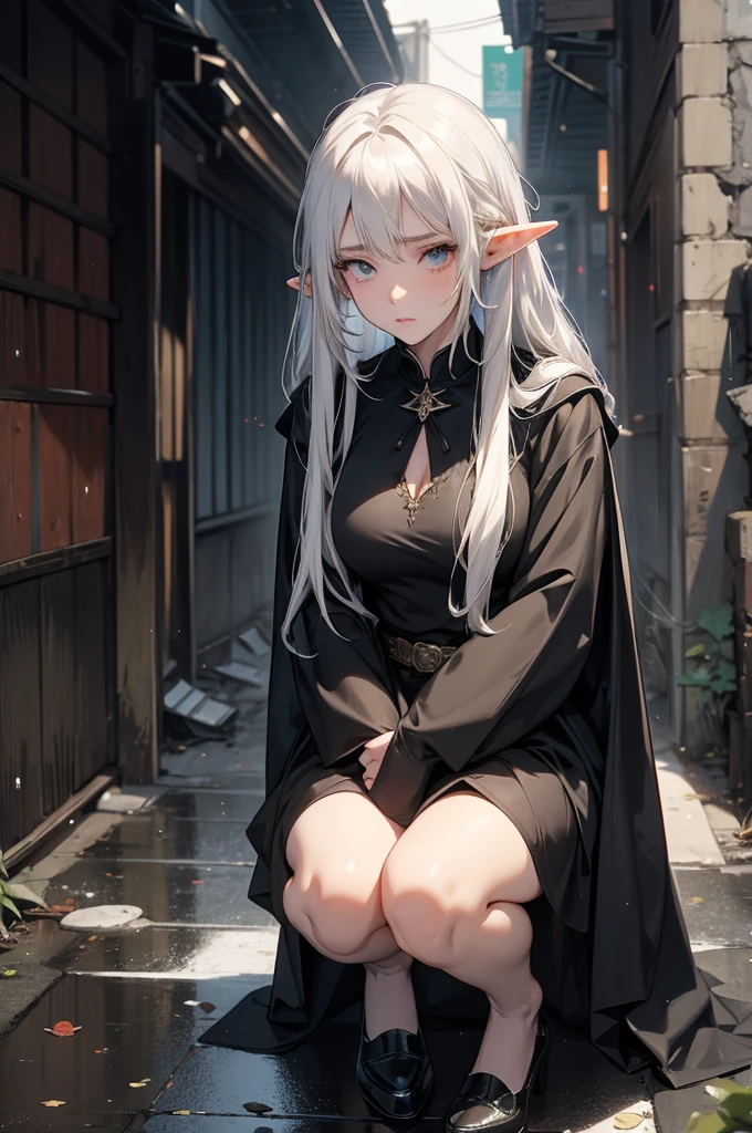 (Best Quality, Masterpiece:1.2), Ultra Detailed, 1girl, white colored hair, twin braids, eyeglasses, small breasts, panty, lace trim panties, Squatting, From Bottom, Spread legs, detailed digital anime art, Anime with small details, Best Quality, Masterpiece, Ultra-detailed, Beautiful, hight resolution, Original,CG 8K ультрареалистичный, perfect artwork, beatiful face, Face Clean, Skin, hyper realistic, Ultra Detailed, A detailed eye, dramatic  lighting, (Realistic) Realistic, Full HD, Best Quality, Best Quality, Beautiful lighting, (8k wallpaper of extremely detailed CG unit), High Details, sharp-focus, The art of dramatic and photorealistic painting, cameltoe, panty Cameltoe, Close-up on panties, Close-up of pussy, nsfw, ndue,