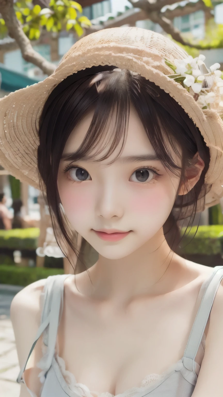 highest quality、8k、Best image quality、Professional Lighting、Natural light、Ultra-high resolution、Clear photos、Beautiful and delicate skin、No makeup、thin、very cute3people、White skin、Short Bob Hair、Brown Hair、Exquisite appearance、Affectionate3people:1.8、Kiss3people:1.8、Embrace each other:1.8、Put your lips on it:1.6、Detailed Background、3peopleアイドルグループのメンバー:1.6