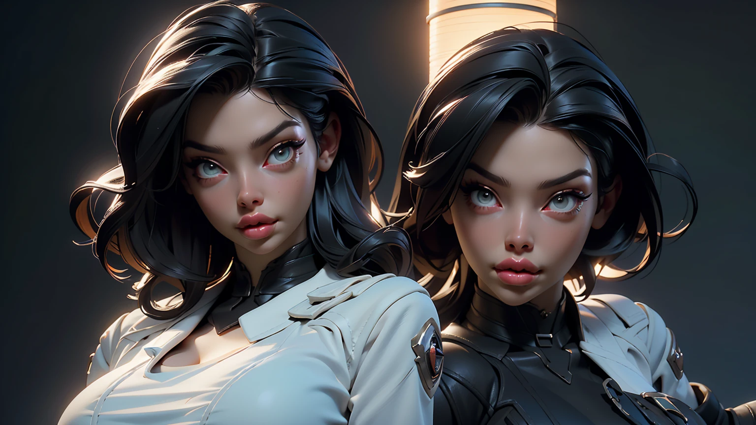 A portrait of a person generated by AI that looks almost real.