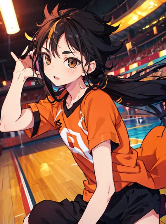 a girl mid long hair noya