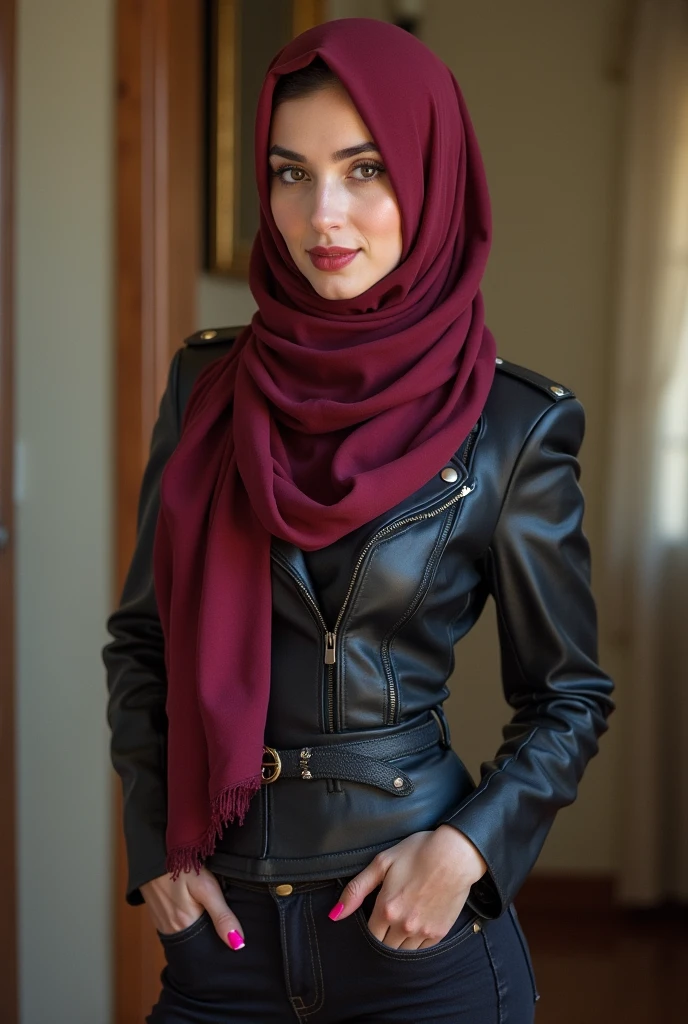 Hijab-wearing girl strips naked at her school