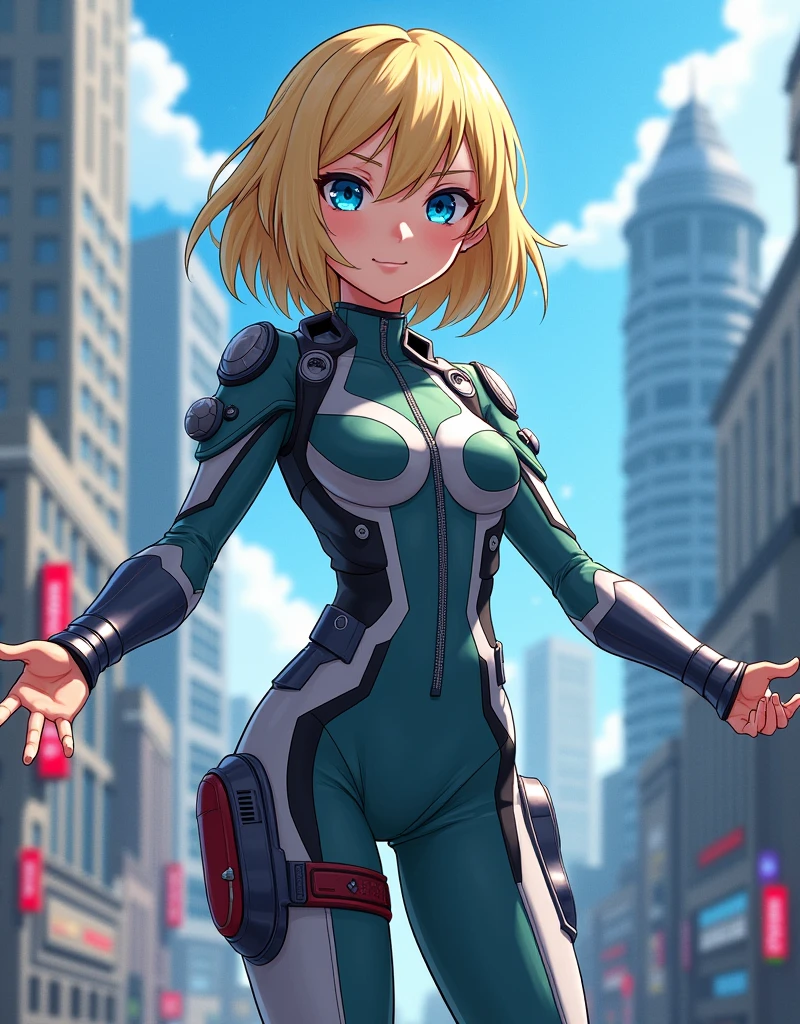(masterpiece, top quality, best quality), pixel,pixel art,girl,sportsuit,on track,fullbody